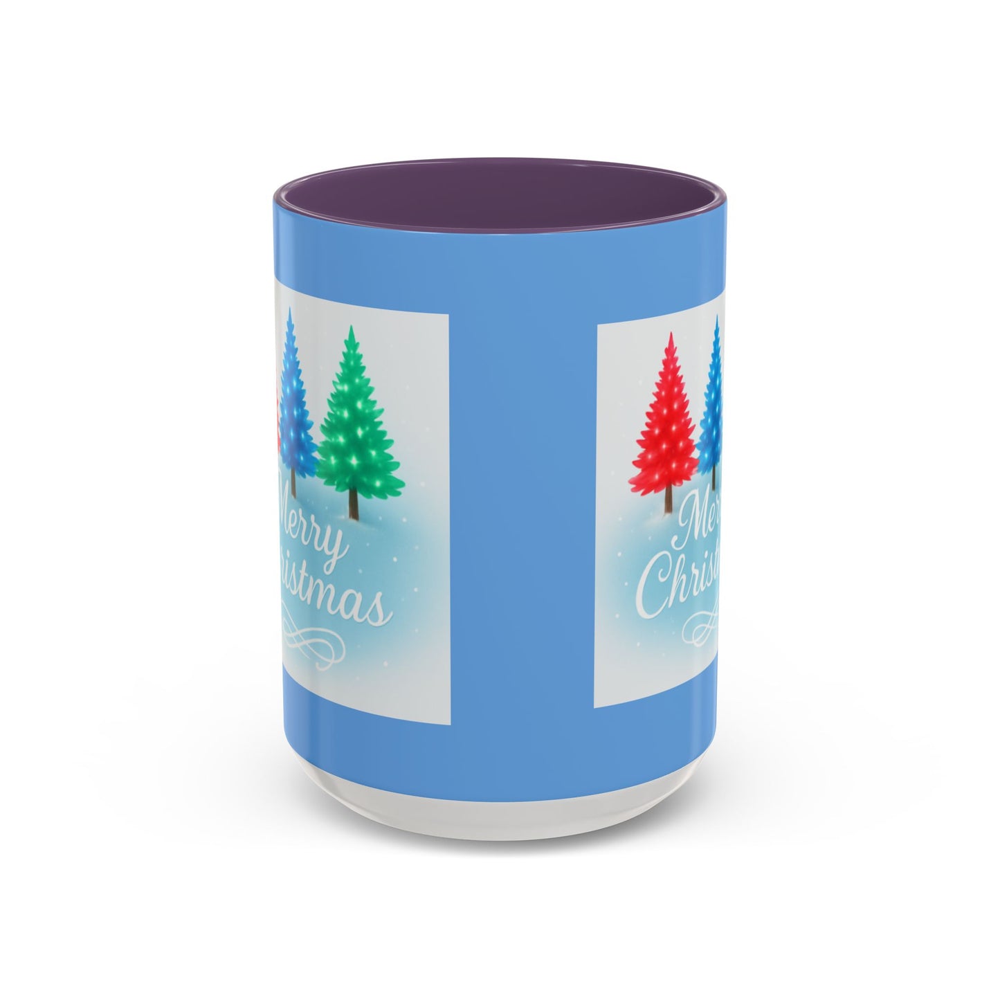 Festive Holiday Coffee Mug, Merry Christmas, Winter Decor, Gift for Her, Ceramic Mug, Hot Beverage, Christmas Tree Design
