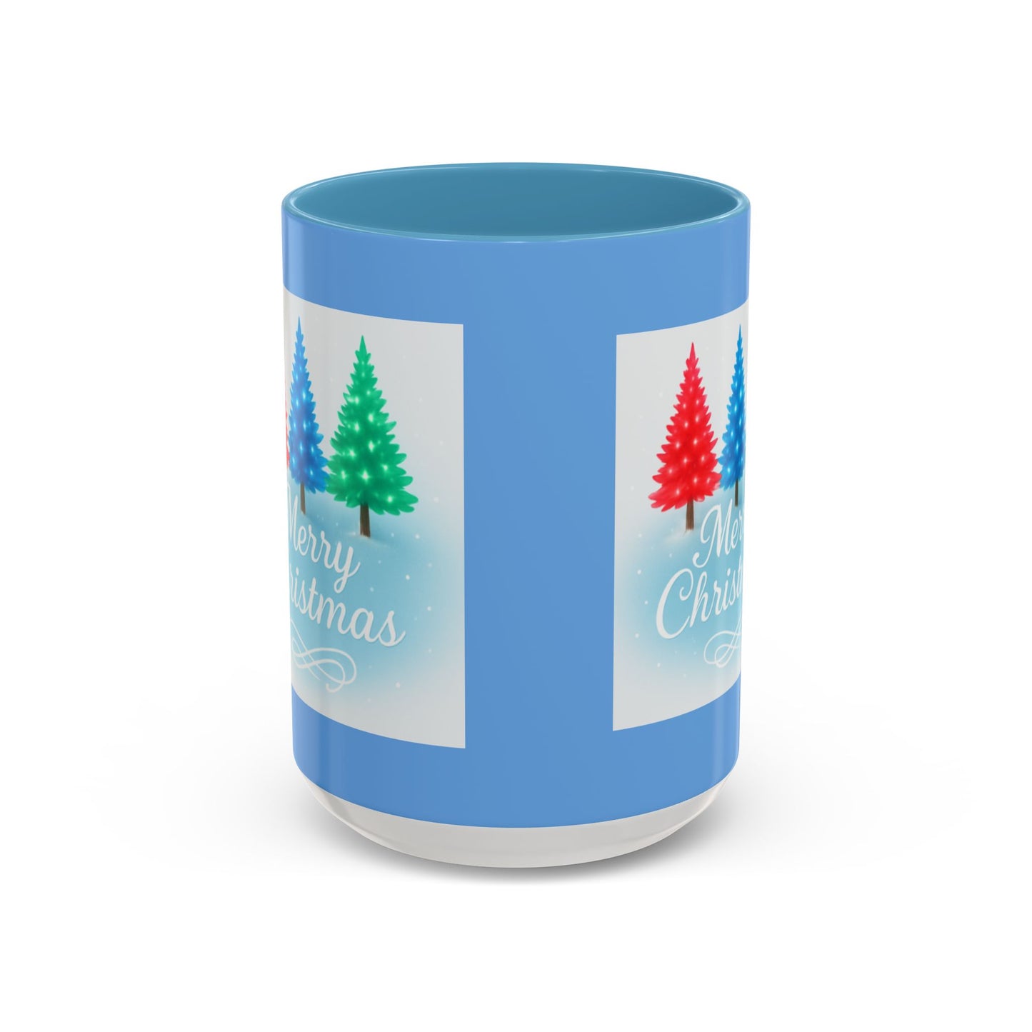 Festive Holiday Coffee Mug, Merry Christmas, Winter Decor, Gift for Her, Ceramic Mug, Hot Beverage, Christmas Tree Design